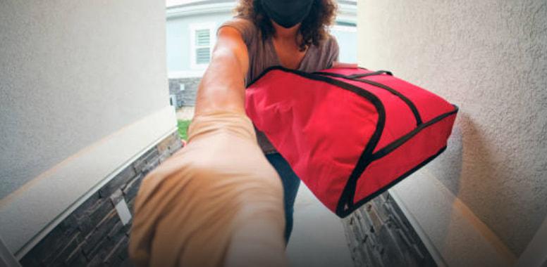 玄関の来客チェック